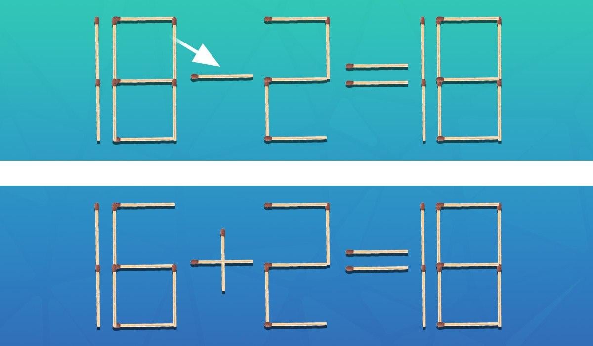 Man kann ein Genie genannt werden, wenn man ein Rätsel in 5 Sekunden lösen kann.