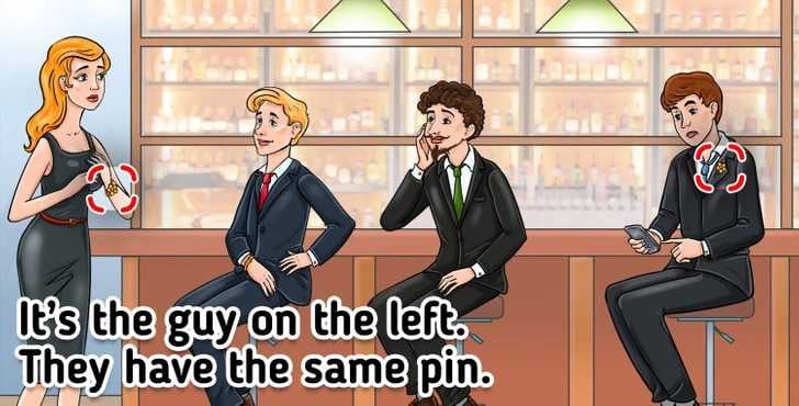 Verrücktes Rätsel für weise Männer: Wir müssen einer verheirateten Frau helfen, ihren Mann zu finden