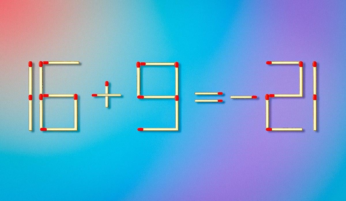 Welches Streichholz muss gezogen werden, um die Gleichheit herzustellen: ein Schnelltest zur Überprüfung des IQ