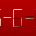 Du musst ein Streichholz ziehen und die Gleichheit wird richtig: ein schneller IQ-Test Du musst ein Streichholz ziehen und die Gleichheit wird richtig: